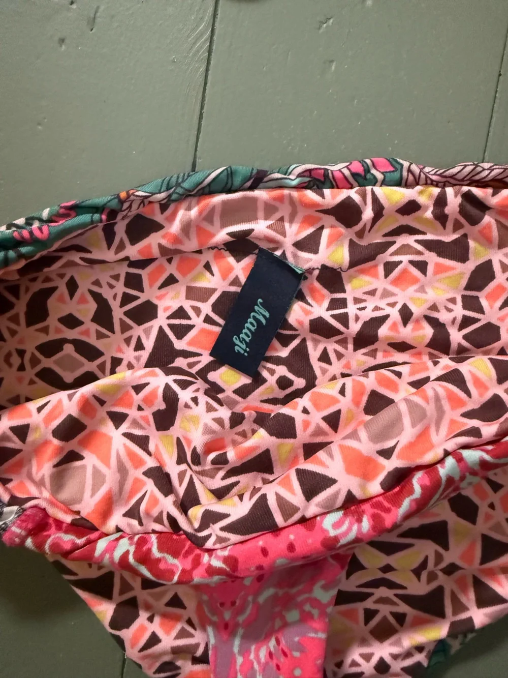 Maaji Pink Tropical Print Bikini Set